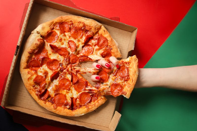 Buffalo Ranch Blast pizza